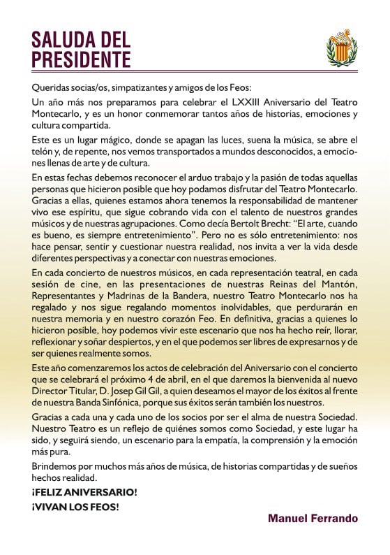 Concierto Abril 2026